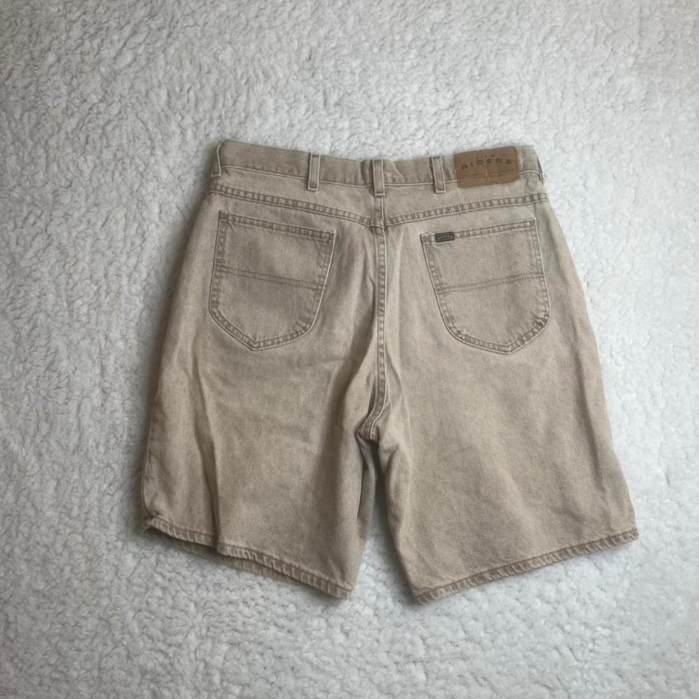 Vintage Lee riders beige‎ men's jorts baggy 90s skater